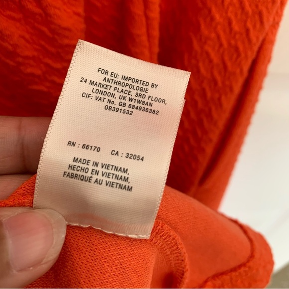 Anthropologie Maeve Double V Skater Flare Mini Dress EUC Size - 2 - Picture 9 of 11